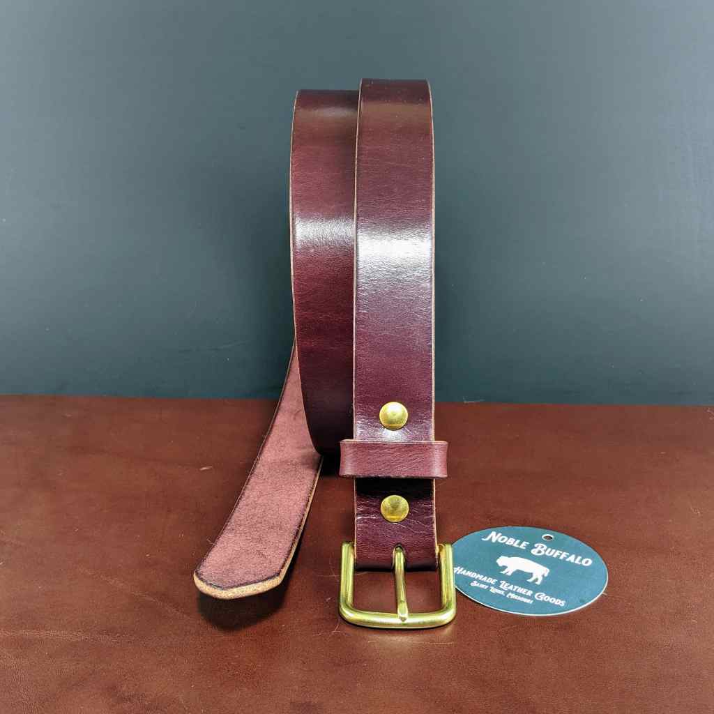 Handmade Leather Belts for Men Made in the USA | Noble Buffalo Handmade Leather Belts for Men Made in the USA | Noble Buffalo