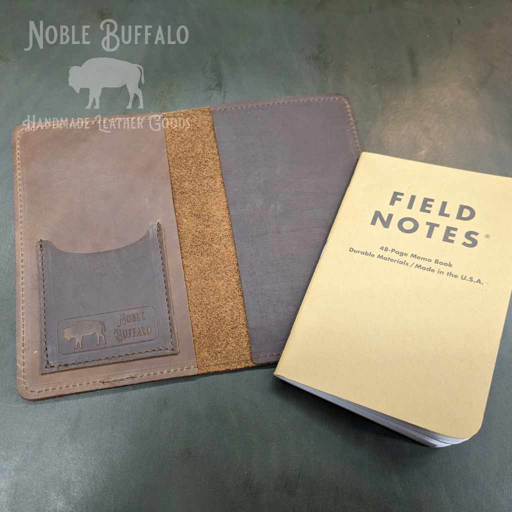 Leather Field Notes Journal Cover - Made in USA