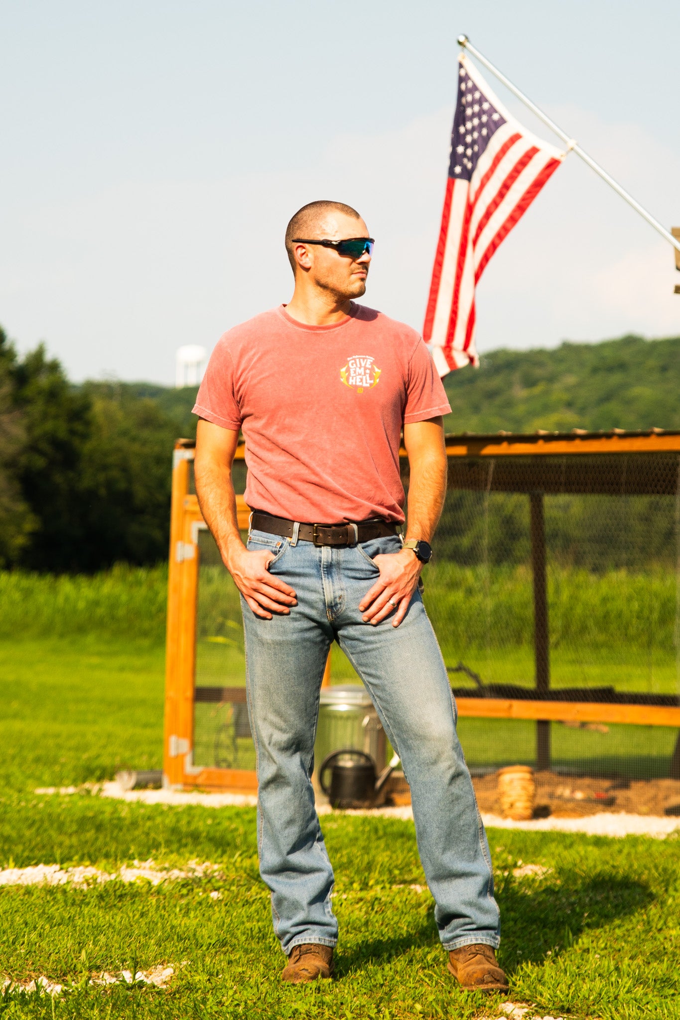 American Made Leather Belts - USA Handmade Full Grain Leather Belts For Men